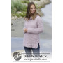 Foggy Morning by DROPS Design - Knitted Jumper in Garter Stitch and Rib Pattern size S - XXXL