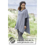 Cloudy Day by DROPS Design - Knitted Poncho size S - XXXL
