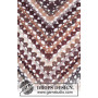 Vintage Chic by DROPS Design - Shawl Crochet with fan Pattern 152x75cm