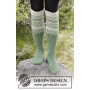 Perles du Nord Socks by DROPS Design - Knitted Socks in Norwegian Pattern size 35 - 43