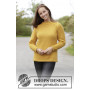 Solfest by DROPS Design - Knitted Jumper with Cables and raglan Pattern size S - XXXL