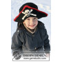 Ahoy! by DROPS Design - Crochet Pirat Hat with Skull Pattern size 1 - 10 years