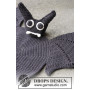 Lunch With Vlad by DROPS Design - Crochet Bat Table Coaster Pattern 26 cm