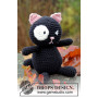 Sylvester by DROPS Design - Crochet Cat Pattern 18cm