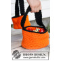 Trick or Treat! by DROPS Design - Crochet Basket for Halloween Pattern