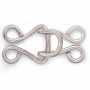 Prym Corset Hooks Silver Size 13 - 6 pcs