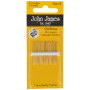 John James Quilting Needles Short Size 8 - 20 pcs