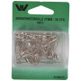 Safety Pins Silver 27mm - 36 pcs