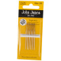 John James Chenille Needles with blunt form Size 18 - 6 pcs