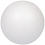 White Polystyrene Ball - 6cm diameter - 1 pcs