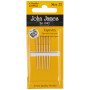 John James Chenille Needles with blunt form Size 22 - 6 pcs