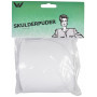 Foam Non Slip Shoulder Pad D-form White 10mm 13.5x10cm - 2 pcs