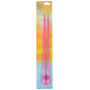 The Knit Lite Single Pointed Knitting Needles with LED light 33cm 5.50mm / 13in US9 Pink