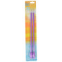 The Knit Lite Single Pointed Knitting Needles with LED light 33cm 6.50mm / 13in US10½ Purple