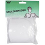 Foam Non Slip Shoulder Pad D-form White 15mm 14.5x9.5cm - 2 pcs