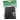 Foam Non Slip Shoulder Pad D-form Black 15mm 16.5x11.5cm - 2 pcs