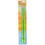 The Knit Lite Single Pointed Knitting Needles with LED light 33cm 10.00mm / 13in US15 Green