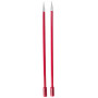 Knit Lite Single Pointed Knitting Needles with light 36cm 9.00mm / 14in US13 Dark pink