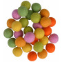 Felt Balls Wool 20mm Assorted Spring Colours - 30 pcs