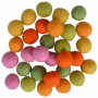 Felt Balls Wool 10mm Assorted Spring Colours - 30 pcs