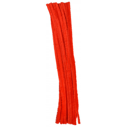 Pipe Cleaners, L: 30 cm, thickness 6 mm, brown, 50 pc/ 1 pack