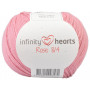 Infinity Hearts Rose 8/4 Yarn Unicolor 27 Light Old Pink