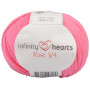 Infinity Hearts Rose 8/4 Yarn Unicolor 33 Pink