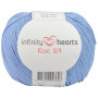 Infinity Hearts Rose 8/4 Yarn Unicolour 92 Light Denim Blue