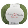 Infinity Hearts Rose 8/4 Yarn Unicolor 163 Dark Green