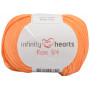 Infinity Hearts Rose 8/4 Yarn Unicolor 192 Light Orange