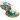 Hama Midi Beads & Pegboards Blue Tub 2021 - 7000 pcs