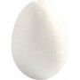 Polystyrene Eggs White 6cm - 5 pcs