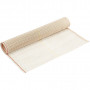 Anti-slip Rya rug pad fabric for DIY, W: 50 cm, 1 m, off-white