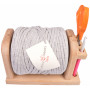 fromWOOD Yarn Ball Holder for Fabric Yarn 23x15x12cm