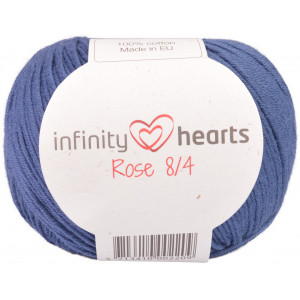 Infinity Hearts Rose 8/4 Yarn Unicolor 114 Navy Blue