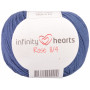 Infinity Hearts Rose 8/4 Yarn Unicolour 114 Navy Blue