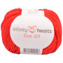 Infinity Hearts Rose 8/4 Yarn Unicolour 19 Red
