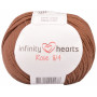 Infinity Hearts Rose 8/4 Yarn Unicolor 219 Brown