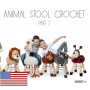 Animal Stool Crochet Part 2 - Book By Anja Toonen