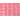 Sizoweb Table Runner Pink 0.30x1m