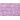 Sizoweb Table Runner Lavender 0.30x1m