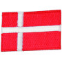 Iron-on Flag Denmark 4x6cm - 1 pcs.
