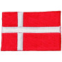 Iron-on Flag Denmark 9x6cm - 1 pcs.