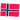 Iron-on Flag Norway 4x6cm -1 pcs.