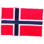 Iron-on Flag Norway 9x6cm -1 pcs.
