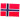 Iron-on Flag Norway 9x6cm -1 pcs.