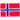 Iron-on Flag Norway 3x2cm -1 pcs.