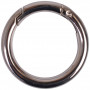 Carabiner Round Silver 40mm - 1 pcs.