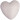 Polystyrene Heart 5cm - 1 pcs