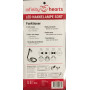 Infinity Hearts LED Neck Light Lamp - Black